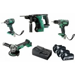 HiKOKI Combopack Avec 3x5,0Ah Accus Et Chargeur En Sac - KC18DG4LWDZ