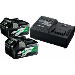 HiKOKI Booster Pack 36V BSL36A18x2 + Chargeur UC18YSL3 - UC18YSL3WEZ