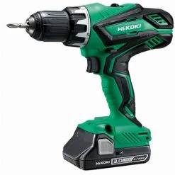 Perceuse Visseuse HIKOKI 18V - 2 Batteries 3.0 Ah, Chargeur, Coffret - DS18DJLWBZ