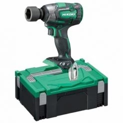 HIKOKI HiKOKWR18DBDL2W2Z - Clé à Choc Sans Fil Li-Ion 18V (machine Seule) - 305 Nm - 1/2" - Moteur Brushless