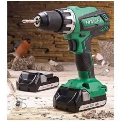 HIKOKI Perceuse Visseuse Percu 18V 2,5Ah - DV18DGAL WFZ -France HIKOKI Soldes 2022 16078238 3