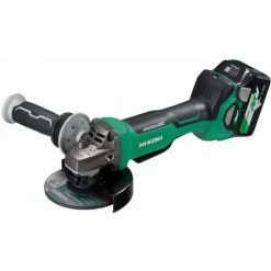 HIKOKI Meuleuse MultiVolt 36V 2.5/5Ah Ø125 Inter.homme Mort HitCase - G3613DBWRZ