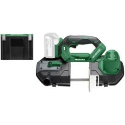 HiKOKI CB18DBLW4SZ - Scie à Ruban Sans Fil Dans Coffret HSC - 18 V - 83 Mm - Machine Seule