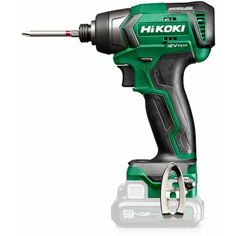 HiKOKI WH12DDW4Z Visseuse à Percussion Sans Fil 10,8V-12V - 135 Nm - Machine Seule 1 HiKOKI WH12DDW4Z Visseuse à Percussion Sans Fil 10,8V-12V - 135 Nm - Machine Seule