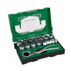 HiKOKI 40030033 Set De Douilles 1/2" (Jeu De 13pcs)