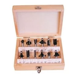 HiKOKI 711016 Set De Fraises HM 6 Mm - (Jeu De 12pcs)