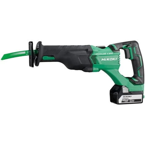 HiKOKI CR18DBL 18V 2x5.0Ah Li-Ion Brushless Reciprocating Saw 1 HiKOKI CR18DBL 18V 2x5.0Ah Li-Ion Brushless Reciprocating Saw