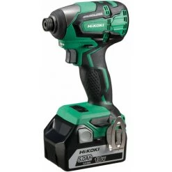 HiKOKI WH18DBFL2 18V 2x5.0Ah Li-Ion Brushless Impact Driver Kit