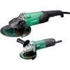 HiKOKI G23ST/G12STX 110V 230mm 115mm Grinder Twin Pack