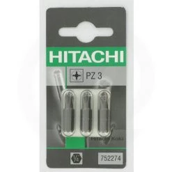 HIKOKI Embouts 1/4 Pz 3-25mm (3x)