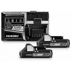 HiKOKI UC18YSL3WC2 Chargeur Rapide - 18V Li-Ion – 3,0 Ah