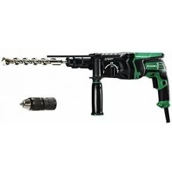 HIKOKI 57201178 - Martillo Ligero Combinado SDS-Plus 3 Posiciones 850W 3.0J 1100 Rpm 4300 Imp Hasta 28 Mm Hormigón